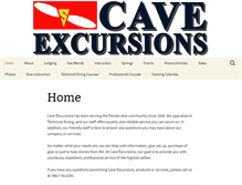 Tablet Screenshot of caveexcursions.com